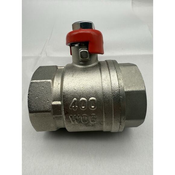 AF Hydro Brass, 1 1/2" Ball Valve with 400 WOG rating, NPT Thread, *READ... - Picture 4 of 15